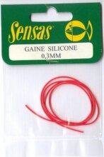 Sensas Úszórögzítő gumicső Silicon 0,3mm 50cm