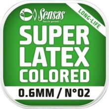 Sensas Rakósgumi Super Latex Green 6m 0,9 mm