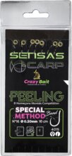 Sensas Előkötött horog Method Band 4015 10cm 8db 16/0,20mm