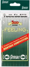 Sensas Előkötött horog Feeling 3530 Bronze 18cm 18/0,10 8db