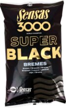 Sensas Etetőanyag 3000 Super Black (Dévér-fekete) 1kg