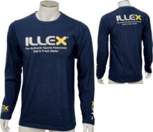 Póló Illex Long Sleeved Navy Blue XL