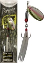 Pezon & Michel Körforgó villantó Buck Pike 24g Rainbow