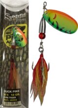 Pezon & Michel Körforgó villantó Buck Pike 24g Fire Tiger