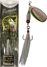 Pezon & Michel Körforgó villantó Buck Pike 18g Rainbow
