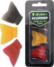 Gunki Tartalék farok rész Scunner 17,5cm 3db