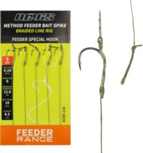 Nevis Feeder fonott előke csalitüskével 10-es 5db/cs.