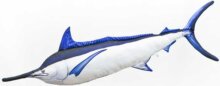 Pillow The Black Marlin 118cm