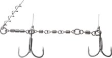 Daiwa Prorex Screw-In Swivel Assist Stinger (70lb, #2/0+1/0)