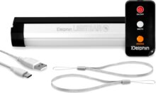 Sátorlámpa távirányítóval Delphin LightBAR UC (5700K 2000mAH)