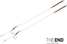 Delphin THE END Boilie rig kötött horog / 2db (20cm/25lbs/#2)