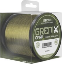 Delphin GRENIX Carp / zöld (0,309mm 6,55kg 1000m)