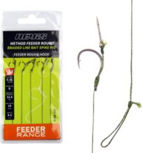 Nevis Feeder fonott előke csalitüskével 6-os 5db/cs.