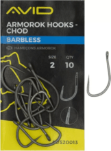 Avid Armorok Hooks Chod size 2 Barbless