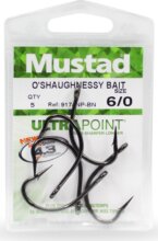 Mustad O'shaughnessy Bait 6/0 5db/csomag