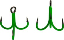 MADCAT A-STATIC TREBLE 6x HOOK 2/0 4PCS