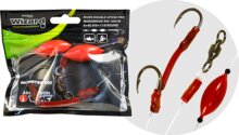 Wizard Monster River Double Upose Pro Monobraid Rig 4+4G 7/0+9/0 Round