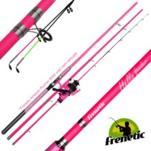 Frenetic Hello Feeder rózsaszín horgászbot 80g 3m