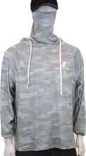 Major Craft Sun Protection Hoodie Uv Álló Kapucnis Felső 4L Light Gray