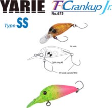 Yarie Jespa Yarie 675 T-Crankup Jr Type Ss 2.8mm 2.1g C34 Go Go Chart