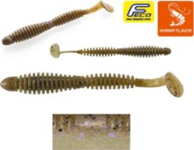 Tiemco Locoism Flexy Shad 3" 7.6cm #224 Electric Shiner