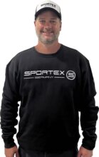 Sportex Crew Neck Hosszú Ujjú Póló Black L