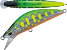 Major Craft Finetail Eden 60S 6cm 5.7g #017 Lime Chart Yamame