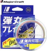 Major Craft Dangan Braid X4 150m #1.2 20Lb Multicolor
