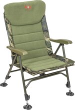 CZ Recliner Komfort horgászfotel, 56x46x42/98 cm, Camou/Fleece