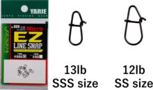 Yarie Jespa Kapocs Yarie 555micro Ez Line Snap 13Lb Sss