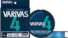 Varivas Pe 4 Blue Edition 150m #1.2 0.185mm 21Lb Water Blue