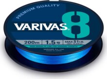 Varivas Pe 8 Blue Edition 150m #1.2 0.185mm 23Lb Fluo Ocean Blue