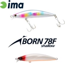 Ima Iborn 78F Shallow 78mm 8.5g 002 Red Head Pearl Ob