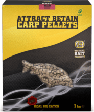 SBS Attract Betain Carp Pellets (Garlic, Spicy, 6 mm, 3-6 hours)
