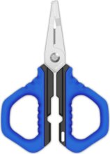 Mustad 4" 3-1 Mini Tool, 420 Stainless Steel, Fine Polish Blue