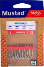 Mustad Notorious, 4/0 6db/csomag