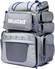 Mustad Game Time Back Pack - Tackle - Multi Gray/Blue
