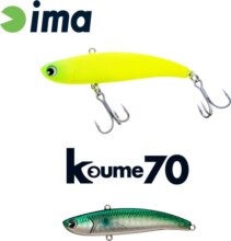 Ima Koume Vibration 70 70mm 13g 120 Gold Mullet