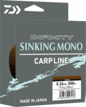 Daiwa Infinity Sinking Mono dark olive, 0.37mm, 10.10kg, 790m