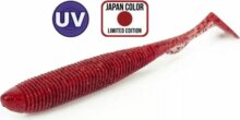 Molix RA Shad 3.8" / #145 - UV Clear Red Flake