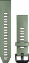 Garmin Óraszíj 20 mm oliva/szürke szilikon (QuickFit)