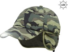 Delphin OutLINE Camo Téli LED baseball sapka UNI