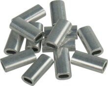 ALUMINUM CRIMP SLEEVES 1.00MM 16PCS