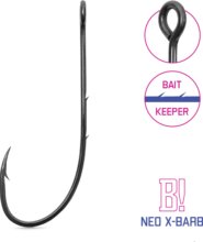 Delphin B! NEO X-BARB Cheburashka horog / 10db 5/0