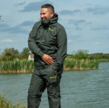 Ridgemonkey Apearel Thermapro Waterproof Shell Trousers Green Xxxl