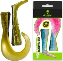 Gunki Tartalék farok rész Grouper 18cm S Pike Dress Gold