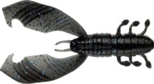 Gunki Boogie Craw Vib 7,5cm Black Blue Flk 5db