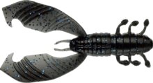 Gunki Boogie Craw Vib 9cm Black Blue Flk 4db