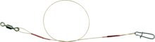 IRON CLAW Stiff Spin Rig előreszerelt bevonatos acél előke / 30cm / 30lb / 2db
