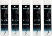 Pallatrax Gripz Straight Point Hair Rigs Size 8 15Lb Steamlink